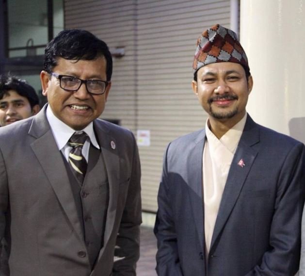 जापान संस्करणलाई कावा राजदूत राजभण्डारी र डिसीको शुभकामना