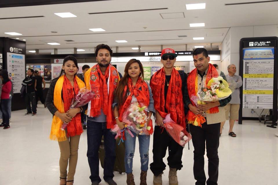 म्युजिक मेलामा जापान आएका कलाकारलाई सम्मान तथा विदाई कार्यक्रम हुँदै