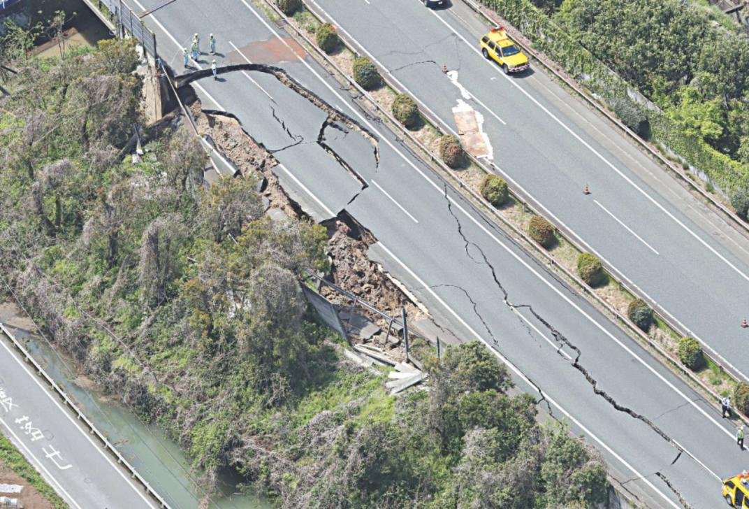 जापानको क्युशुमा आएका पछिल्ला भूकम्पमा कति क्षति भयो ?