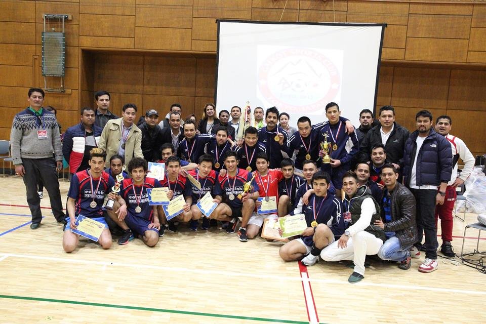 आयोजक गल्कोट स्पोर्टस् क्लब दोस्रो रनिङ कप भलिबल च्याम्पियन