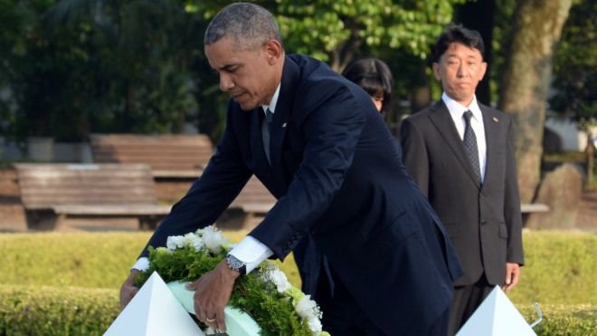 जापान पुगेर ओबामाले भने, ‘हिरोसिमालाई बिर्सिन्न’