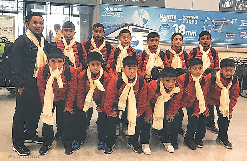 जापानमा जादु देखाउन यू–१२ का नेपाली फुटबल खेलाडी आतुर