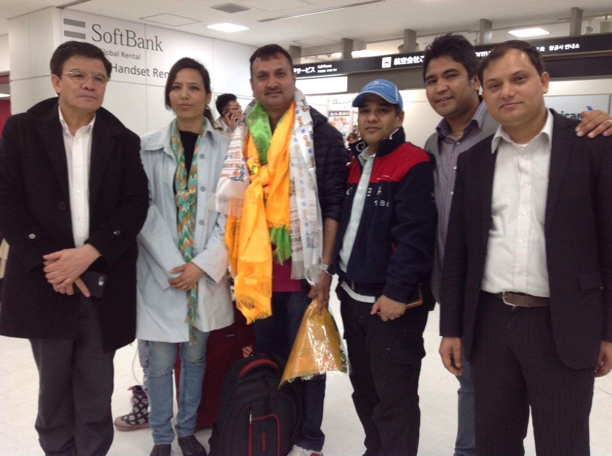 जापानमा नेपाली पत्रकारलाई भ्याइ नभ्याई, अधिवेशन उद्घाटन गर्न आइपुगे सभापति विष्ट