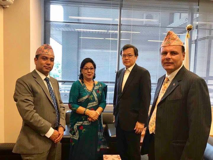 जापानी उप विदेश मन्त्रीले भने–नेपालको समृद्धिका लागि सक्दो सहयोग हुन्छ