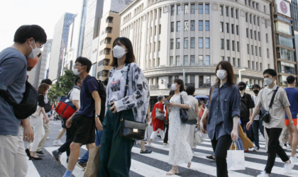 जापानमा थप १ लाख १० हजार बढी संक्रमित, १६७ जनाको मृत्यु