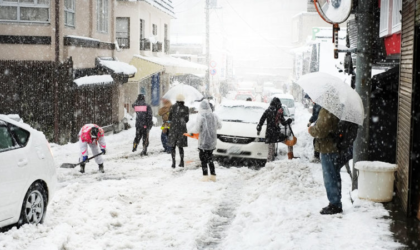टोकियोसहित कान्तो कोसिन क्षेत्रमा भारी हिमपातको सम्भावना