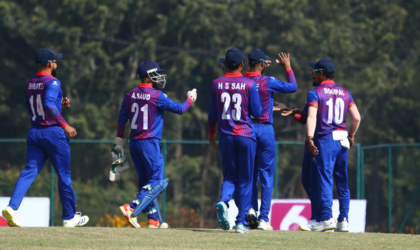 आइसीसी विश्वकप क्रिकेट लिग–२ मा नेपालको लगातार तेस्रो जित