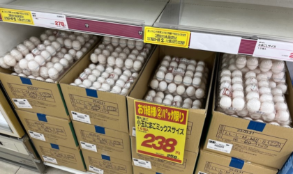 कुखुरा नष्ट गरिएसँगै आकाशियो जापानमा अन्डाको मूल्य