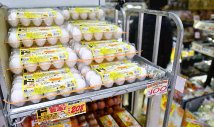 जापानका रेष्टुराँहरुमा अन्डाको परिकार बिक्री धमाधम बन्द