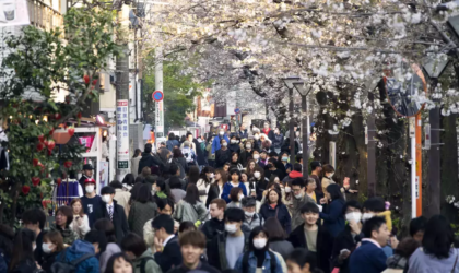 सन् २०७० सम्म जापानको जनसंख्या साढे तीन करोड घट्ने