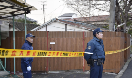 ओसाकामा शौचालयमा प्लास्टिकको झोलामा शव भेटियो