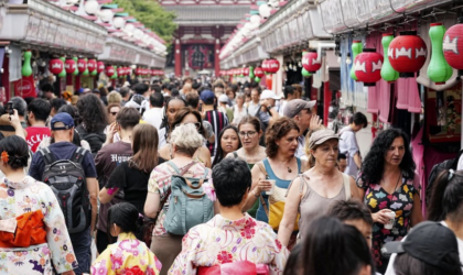जापानमा लगातार तेस्रो महिना पर्यटकको संख्या २० लाख माथि