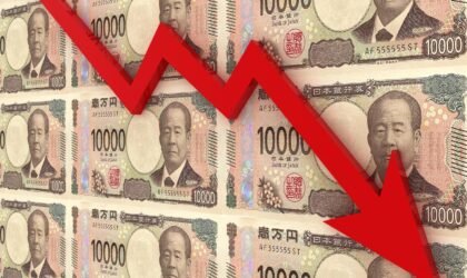 जापानी येनमा अप्रिलयताकै ठूलो गिरावट