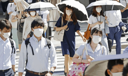 जापानमा अत्यधिक गर्मीले जनजीवन प्रभावित