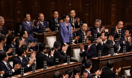 सानाए ताकाइची बनिन् जापानको पहिलो महिला प्रधानमन्त्री