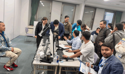 ओसाकामा तीन दिने बृहत् घुम्ती शिविर सम्पन्न