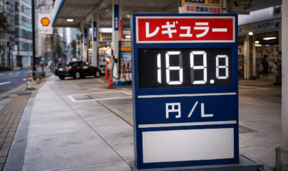 जापानमा पेट्रोलको मूल्य चार वर्षयताकै कम