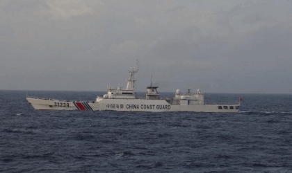 जापानको सेनकाकु टापुमा चिनियाँ कोस्ट कार्ड घुस्यो