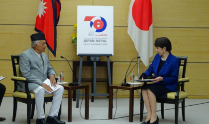 सम्बन्ध र सहयोग सुदृढ गर्न जापानी नेतृत्वसँग मिलेर काम गर्न चाहन्छौं : राष्ट्रपति पौडेल
